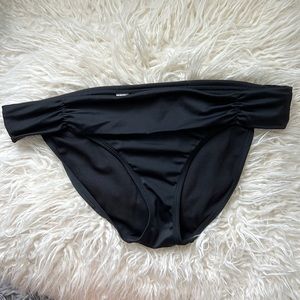 Athleta Black Bikini Bottom Sz Large ❤️